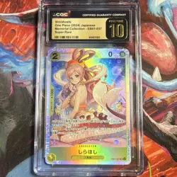 One Piece Shirahoshi EB01-057 Super Rare Holo CGC 10 Memorial Collection Japane… - Image 1