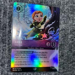 Disney Lorcana Winterspell Anna Little Sister Epic 209/204 NM/Mint - Image 3