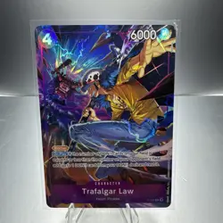 Trafalgar Law (Illustration Box Vol.6) P-093 One Piece Promotion Cards Foil - Image 1