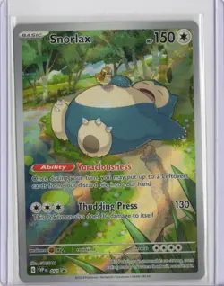Snorlax 051 Sv: Scarlet & Violet Promo Cards Holo - Image 1