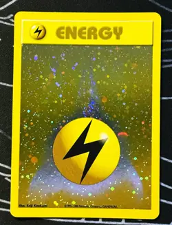 Lightning Energy (WotC 2002 League Promo) League & Championship Cards Holo Swirl - Image 1