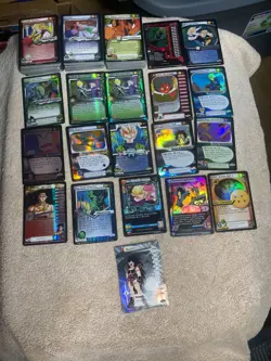 Dragon Ball Z GT Card Game Lot 100+ Cards with Foils Collectable Card Game - Image 1
