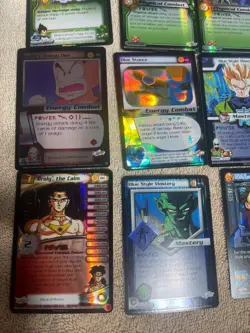 Dragon Ball Z GT Card Game Lot 100+ Cards with Foils Collectable Card Game - Image 4
