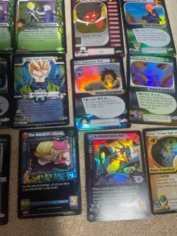 Dragon Ball Z GT Card Game Lot 100+ Cards with Foils Collectable Card Game - Image 5