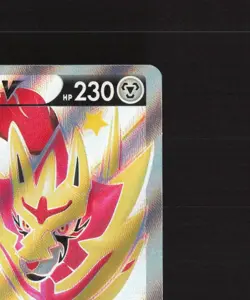Zamazenta V SWSH293 Sword & Shield Full Art Black Star Promo Pokemon Card NM - Image 4