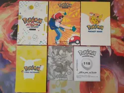 Goldeen Fan Art Bundle of 6 Cards + Stickers NOT Official Pokemon PL-NM - Image 2