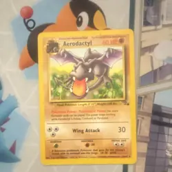 Pokemon TCG Fossil Zapdos & Aerodactyl 1999 Lot - 2 Cards English Vintage - Image 5