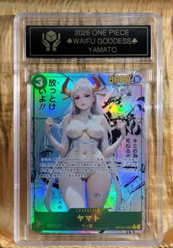 YAMATO Waifu Goddess Manga Card CUSTOM MADE - Image 1
