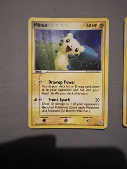 Pokemon TCG Plusle 6/12 & Minun 6/12 EX Trainer Kit Holographic Cards - Image 2