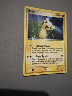 Pokemon TCG Plusle 6/12 & Minun 6/12 EX Trainer Kit Holographic Cards - Image 4