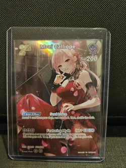 Hololive Official Card Game Mori Calliope UR hBP02-059 English - Image 1