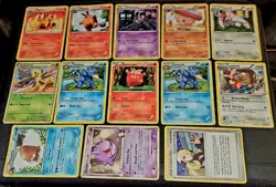 Lot Of 133 Vintage Pokemon Cards MP -HP 2007 - 2014 w/ Rares & Holos Gengar Slow - Image 1