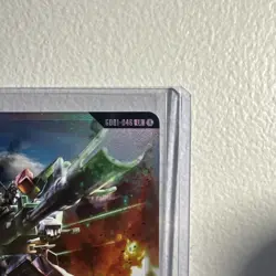 Buster Gundam GD01-046 LR Foil Newtype Rising Card Game GAT-X103 Near Mint TCG - Image 2