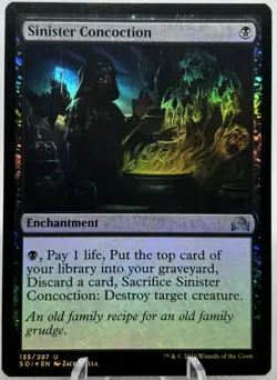 Sinister Concoction 135/297 Foil Shadows Over Innistrad SOI MTG NM - Image 1