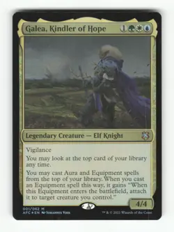 Galea, Kindler of Hope M Commander: Adventures in the Forgotten Realms 1 LP Foil - Image 1