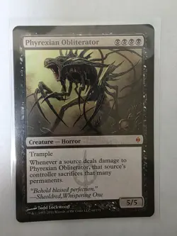 MTG Magic the Gathering Phyrexian Obliterator New Phyrexia - Image 1