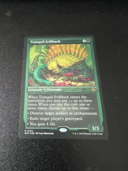 MTG - Tranquil Frillback (Foil Etched) - March of the Machine: The Aftermath - Image 1