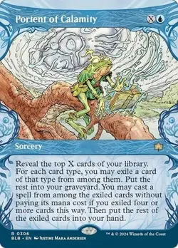 Portent of Calamity (306) Showcase Bloomburrow BLB MTG Magic - Image 1