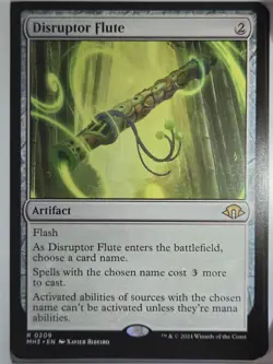 Disruptor Flute - R209 - MTG - Modern Horizons 3 (MH3) - Image 1