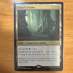 Zagoth Triome Ikoria: Lair of Behemoths Land Black Green Blue Rare 2020 259/274 - Image 1