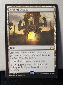 MTG Rivals of Ixalan - Arch of Orazca - NM - Image 1
