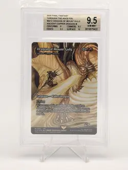 Dragon of Mount Gulg Ancient Copper Dragon (Showcase) FF Through the Ages Foil - Image 1