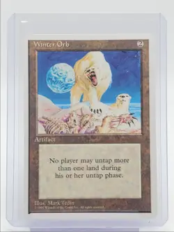 WINTER ORB 1995 MAGIC THE GATHERING FOURTH EDITION Q6546 - Image 1
