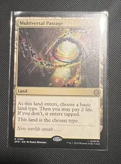 MTG Marvel's Spider-Man Multiversal Passage #180 R Regular - Image 1