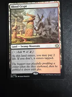 MTG - NM - Blood Crypt - Lorwyn Eclipsed - IN HAND - Image 1