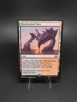 Bloodstained Mire Modern Horizons 3 Regular MTG 0216 MP - Image 1