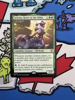 Selvala, Heart of the Wilds x1 Mtg Lorwyn Eclipsed Commander - Image 1