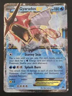 Gyarados EX 26/122 - BREAKPoint - Ultra Rare - Pokemon - Image 1