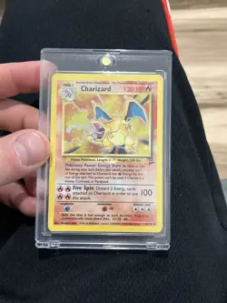 Pokemon TCG Charizard Base Set 2 4/130 Holo Unlimited Holo Rare - Image 2