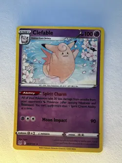 Pokemon TCG Cleffa Clefairy Clefable Cute Lot 7 Cards Psychic Fairy Regular - Image 5