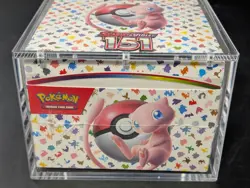 Pokemon 151 SV3.5 Booster Bundle Display Factory Sealed Case W/Acrylic Case - Image 5
