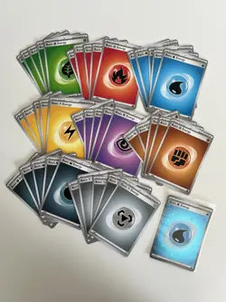 Pokemon S&V 2023 Energy Lot - 40 Cards (5 of each) + 1 Holo - NM - Image 1