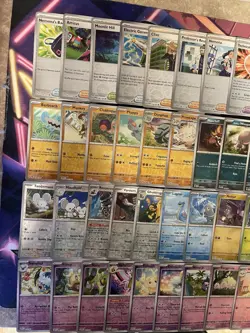 Pokemon Lot 57x Reverse Holo Cards Near Complete Paldean Fates Master Set - Image 5