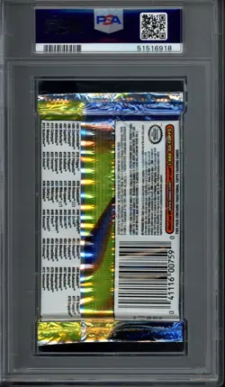 2000 Topps Chrome Pokemon TV Animation Edition Series 1 Foil Pack PSA 10 - Image 2