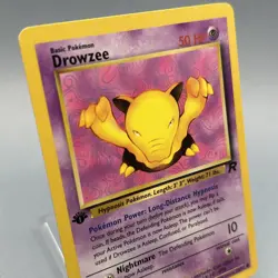 Drowzee 54/82 - Team Rocket - 1st Edition - Pokemon TCG - Image 1