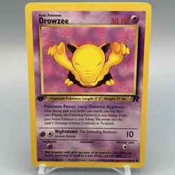 Drowzee 54/82 - Team Rocket - 1st Edition - Pokemon TCG - Image 2