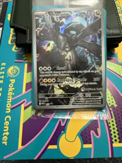 N's Zekrom 031 Ascended Heroes ETB Promo Pokemon Center Stamp - SEALED - Image 1
