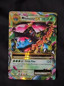 M Venusaur EX 2/108 Evolutions Holo Pokemon - Image 1