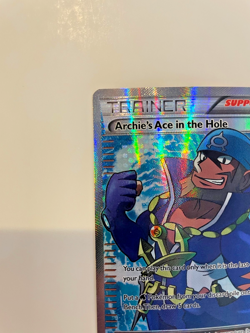 Archie's Ace in the Hole (157 Full Art) 157/160 XY - Primal Clash Holo Pokemon - Image 2