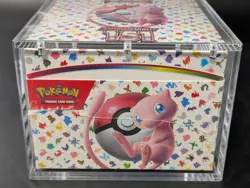 Pokemon 151 SV3.5 Booster Bundle Display Factory Sealed Case W/Acrylic Case - Image 5