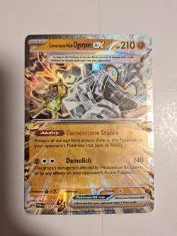 Cornerstone Mask Ogerpon EX 112/167 Sv06 Twilight Masquerade Holo Pokemon TCG - Image 1
