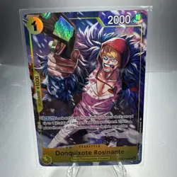Donquixote Rosinante OP12-108 One Piece Illustration Box 6 Promo Alt Art. - Image 1