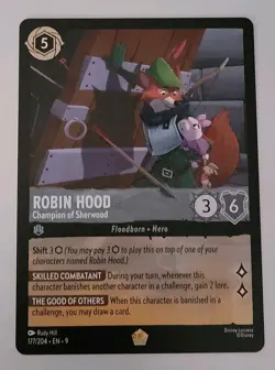 Disney Lorcana TCG - Fabled: Robin Hood (177/204) - Legendary - Near Mint - Image 1