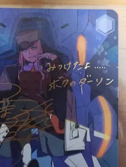 Weiss Schwarz Darling In The Franxx Zero Two Mysterious Girl FXX/S57-T015SP Sign - Image 4