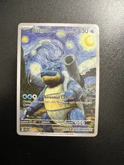 Van Gogh Starry Night Pokemon *CUSTOM FAN ART* Complete Set! (18) - Image 2
