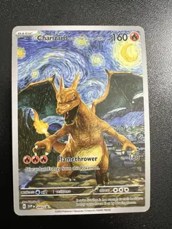 Van Gogh Starry Night Pokemon *CUSTOM FAN ART* Complete Set! (18) - Image 3